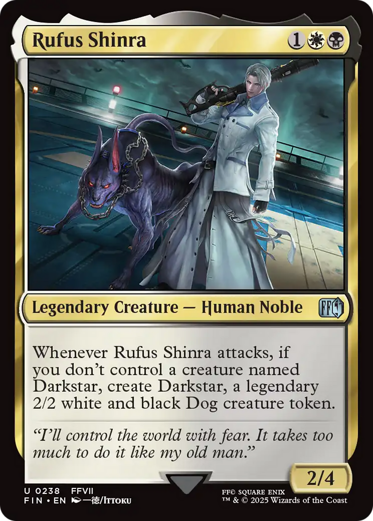 Rufus Shinra [FINAL FANTASY] | Game Master's Emporium (The New GME)