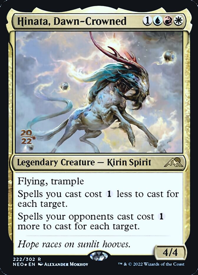 Hinata, Dawn-Crowned [Kamigawa: Neon Dynasty Prerelease Promos] | Game Master's Emporium (The New GME)
