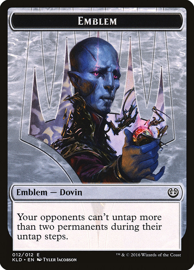 Dovin Baan Emblem [Kaladesh Tokens] | Game Master's Emporium (The New GME)