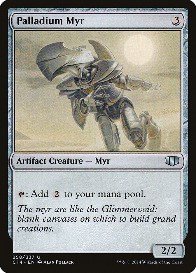 Palladium Myr [Commander 2014] | Game Master's Emporium (The New GME)