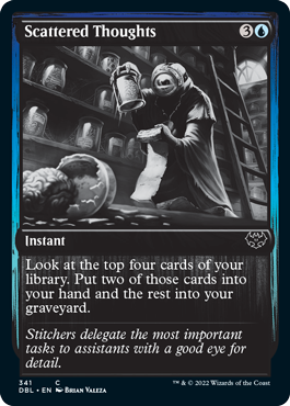 Scattered Thoughts [Innistrad: Double Feature] | Game Master's Emporium (The New GME)