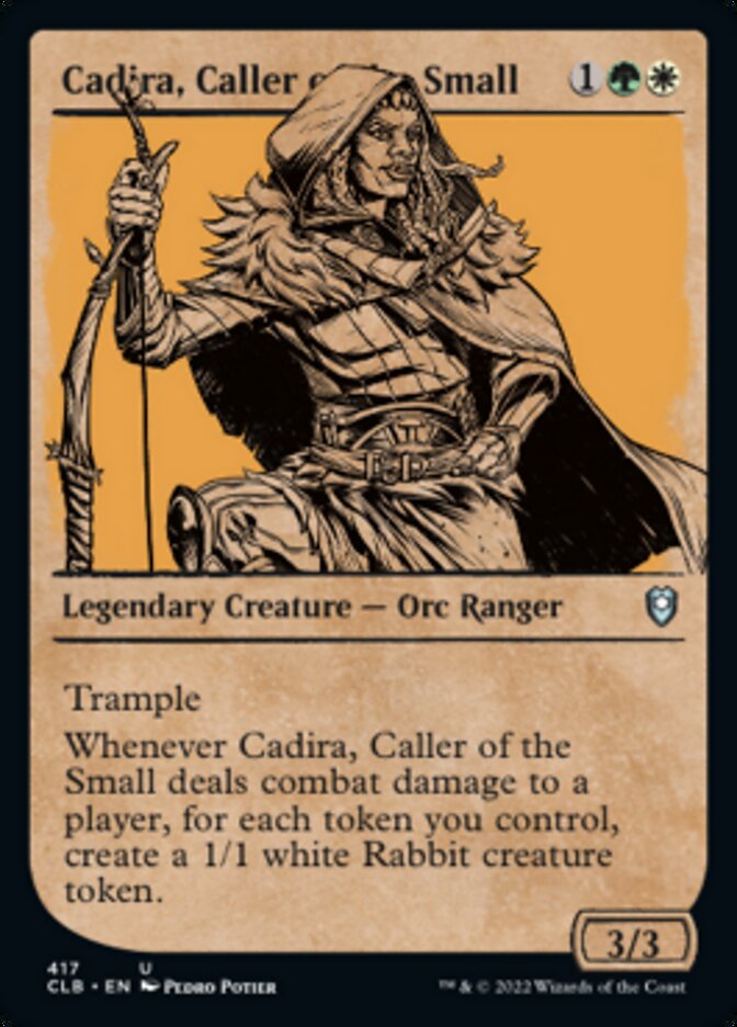 Cadira, Caller of the Small (Showcase) [Commander Legends: Battle for Baldur's Gate] | Game Master's Emporium (The New GME)