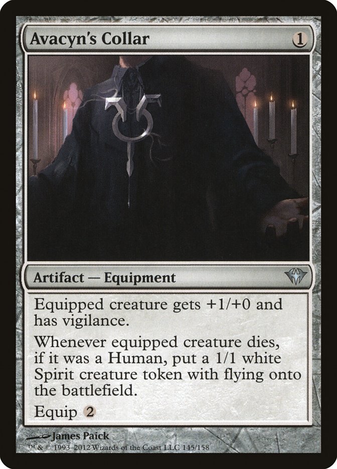 Avacyn's Collar [Dark Ascension] | Game Master's Emporium (The New GME)