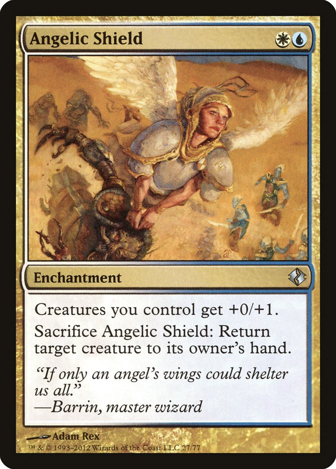 Angelic Shield [Duel Decks: Venser vs. Koth] | Game Master's Emporium (The New GME)