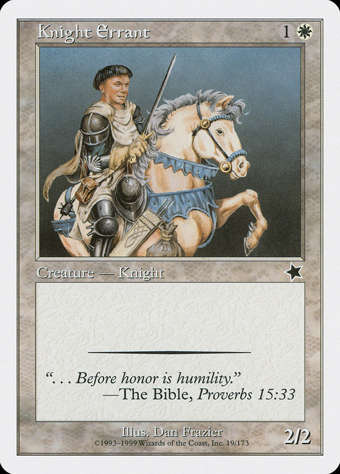Knight Errant [Starter 1999] | Game Master's Emporium (The New GME)
