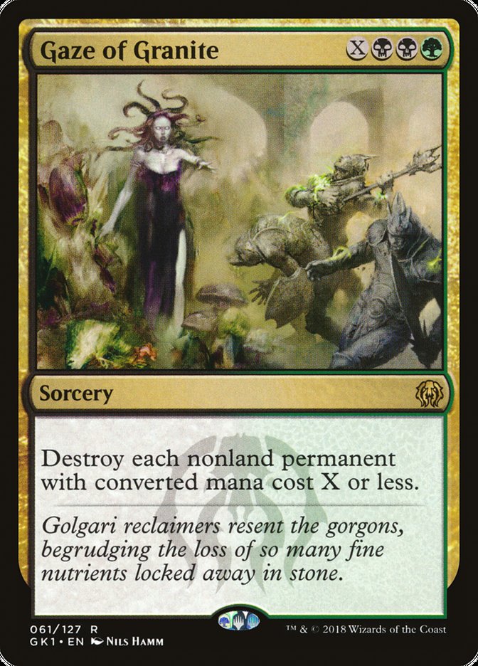 Gaze of Granite [Guilds of Ravnica Guild Kit] | Game Master's Emporium (The New GME)
