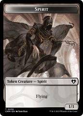 Spirit // Eldrazi Scion Double-Sided Token [Commander Masters Tokens] | Game Master's Emporium (The New GME)