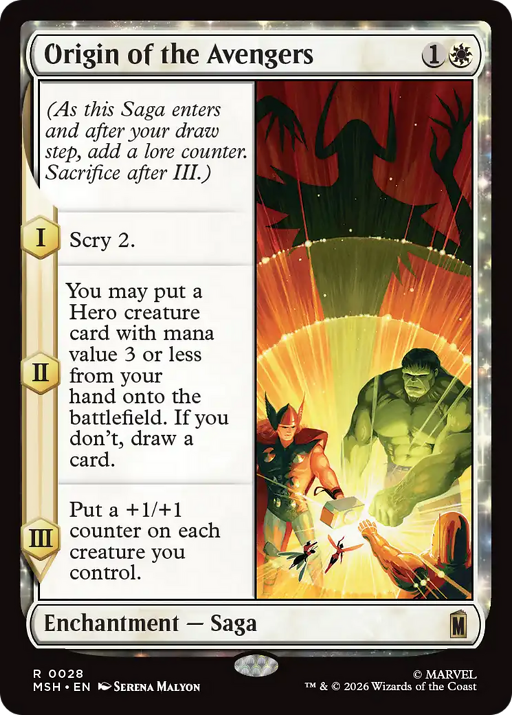 Origin of the Avengers [Marvel Super Heroes] | Game Master's Emporium (The New GME)