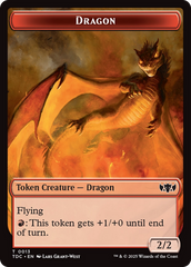 Dragon Egg // Dragon (0013) Double-Sided Token [Tarkir: Dragonstorm Commander Tokens] | Game Master's Emporium (The New GME)