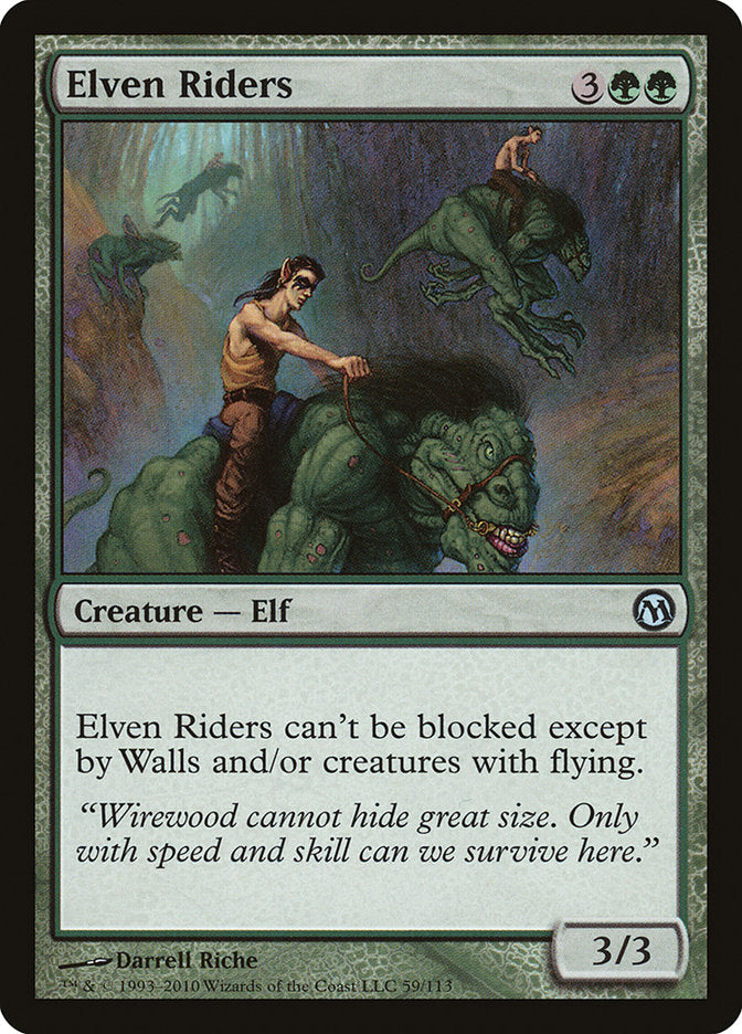 Elven Riders [Duels of the Planeswalkers] | Game Master's Emporium (The New GME)