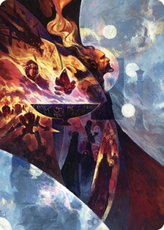 Urza's Command Art Card [The Brothers' War Art Series] | Game Master's Emporium (The New GME)