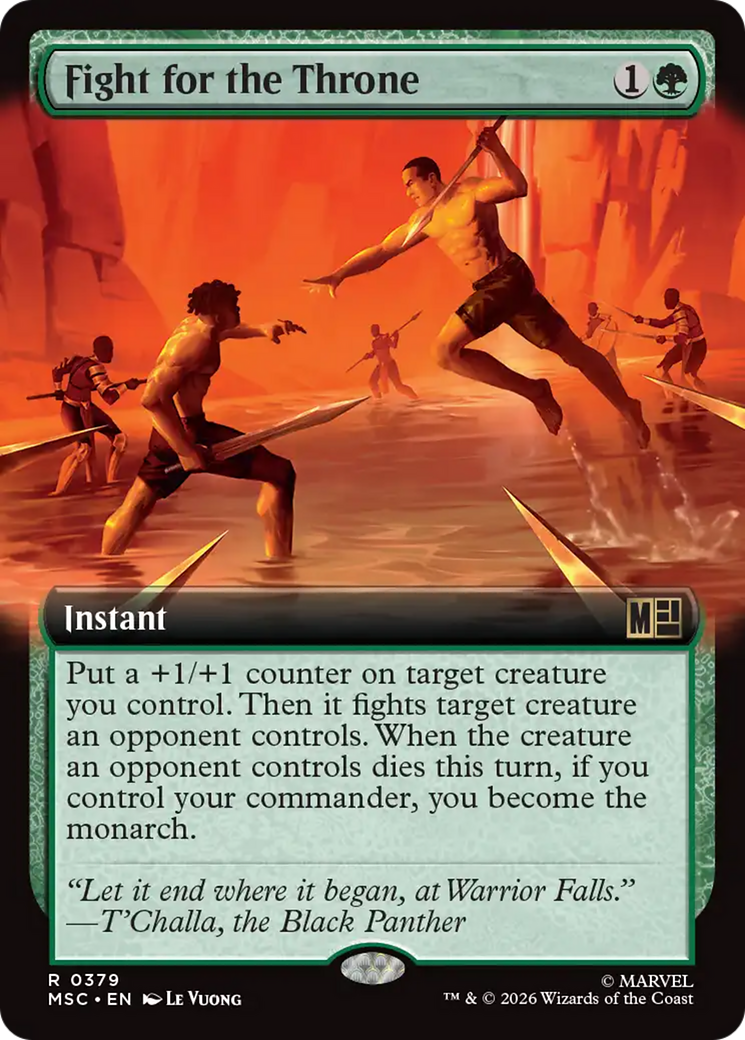 Fight for the Throne (Extended Art) [Marvel Super Heroes Commander] | Game Master's Emporium (The New GME)