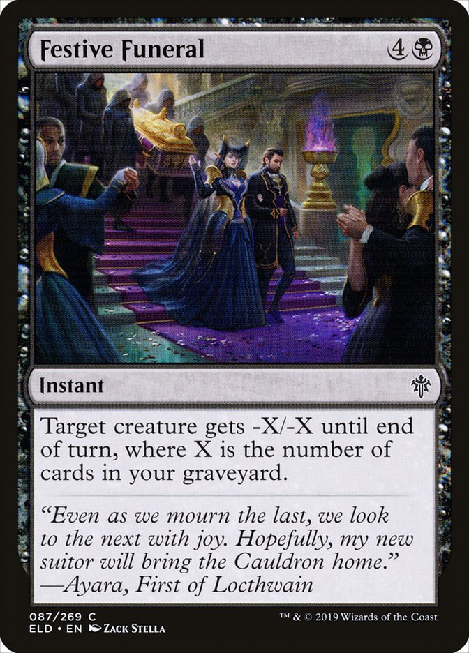 Festive Funeral [Throne of Eldraine] | Game Master's Emporium (The New GME)