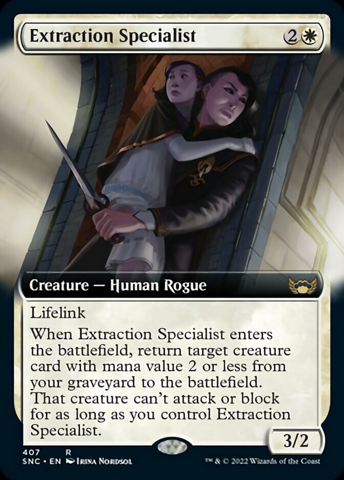 Extraction Specialist (Extended Art) [Streets of New Capenna] | Game Master's Emporium (The New GME)
