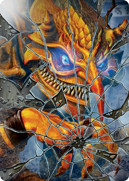 Reflection of Kiki-Jiki Art Card [Kamigawa: Neon Dynasty Art Series] | Game Master's Emporium (The New GME)