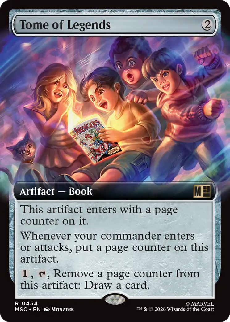 Tome of Legends (Extended Art) [Marvel Super Heroes Commander] | Game Master's Emporium (The New GME)