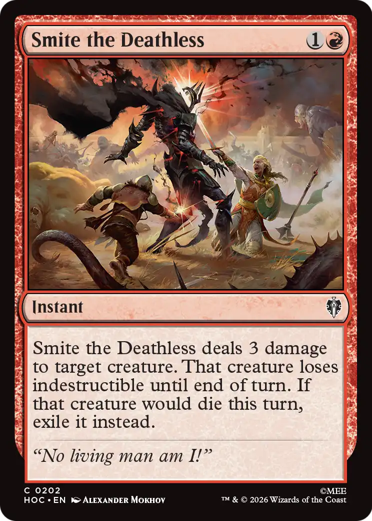 Smite the Deathless [The Hobbit: Eternal-Legal] | Game Master's Emporium (The New GME)