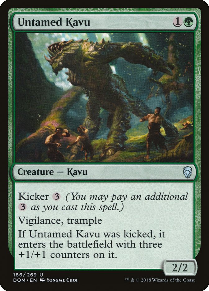Untamed Kavu [Dominaria] | Game Master's Emporium (The New GME)
