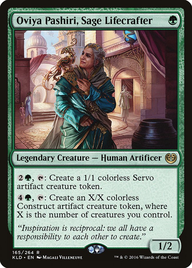 Oviya Pashiri, Sage Lifecrafter [Kaladesh] | Game Master's Emporium (The New GME)