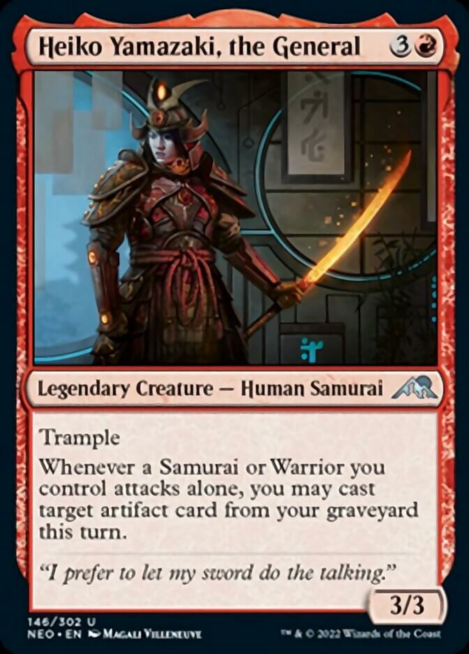 Heiko Yamazaki, the General [Kamigawa: Neon Dynasty] | Game Master's Emporium (The New GME)