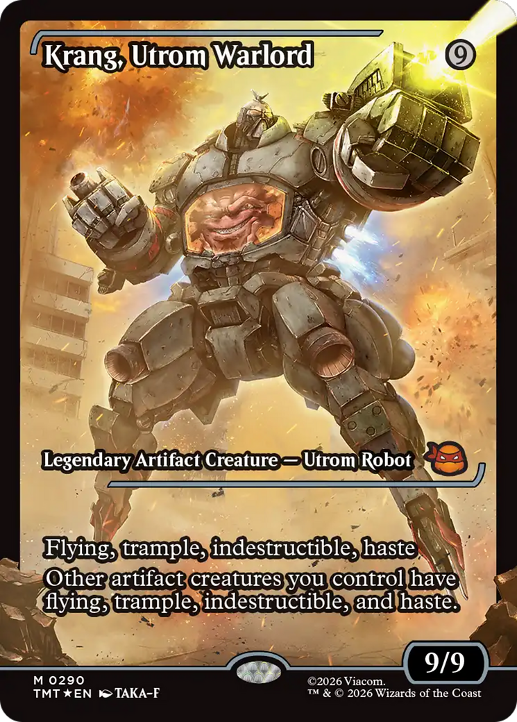 Krang, Utrom Warlord (Showcase) [Teenage Mutant Ninja Turtles] | Game Master's Emporium (The New GME)