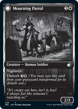 Mourning Patrol // Morning Apparition [Innistrad: Double Feature] | Game Master's Emporium (The New GME)