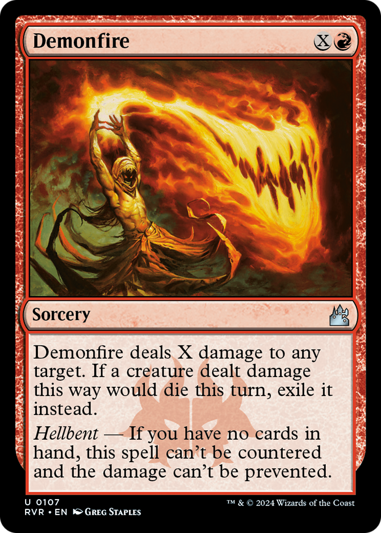 Demonfire [Ravnica Remastered] | Game Master's Emporium (The New GME)