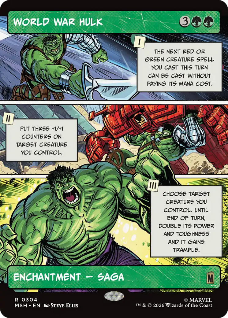 World War Hulk (Borderless) [Marvel Super Heroes] | Game Master's Emporium (The New GME)