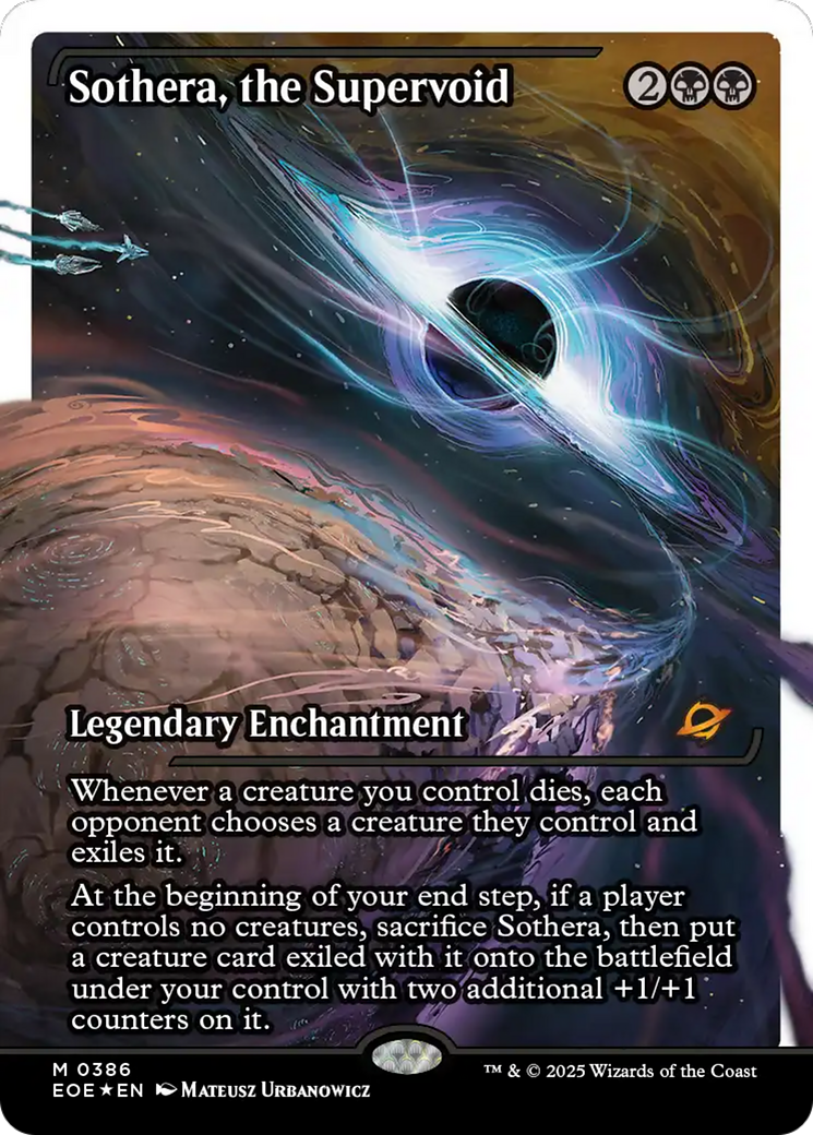 Sothera, the Supervoid (Fracture Foil) [Edge of Eternities] | Game Master's Emporium (The New GME)