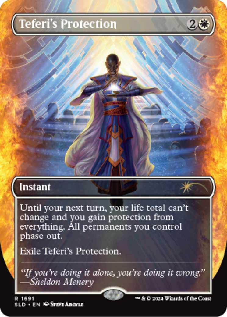 Teferi's Protection (1691) [Secret Lair: Sheldon's Spellbook] | Game Master's Emporium (The New GME)