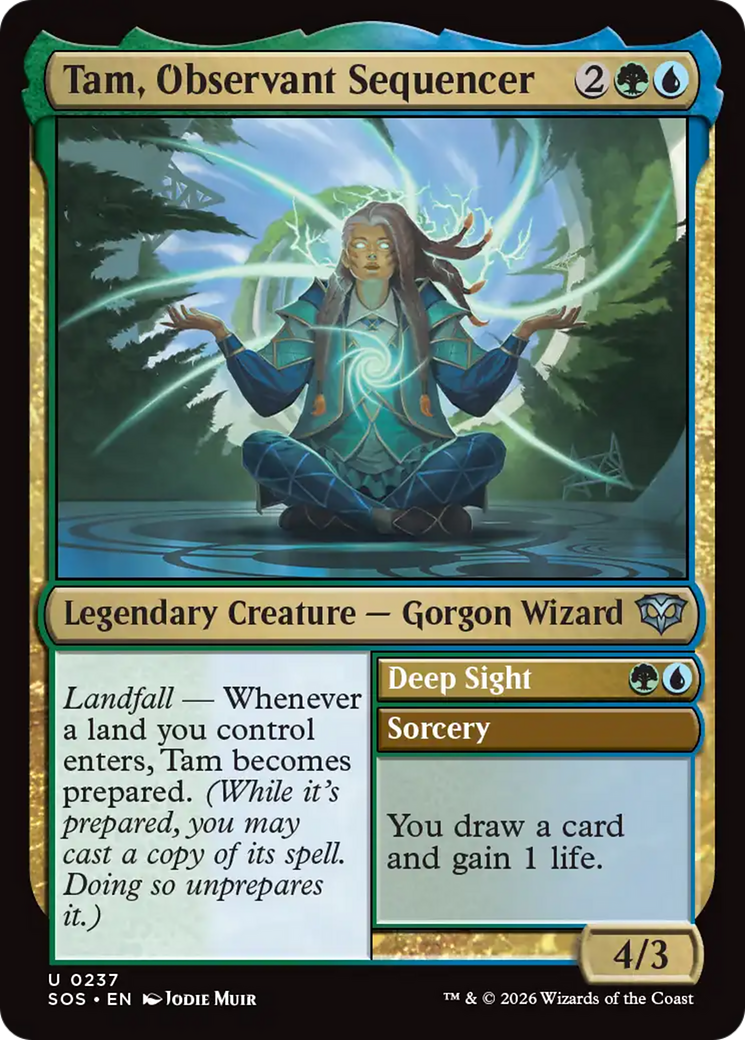 Tam, Observant Sequencer [Secrets of Strixhaven] | Game Master's Emporium (The New GME)
