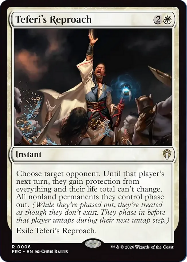 Teferi's Reproach [Reality Fracture Commander] | Game Master's Emporium (The New GME)