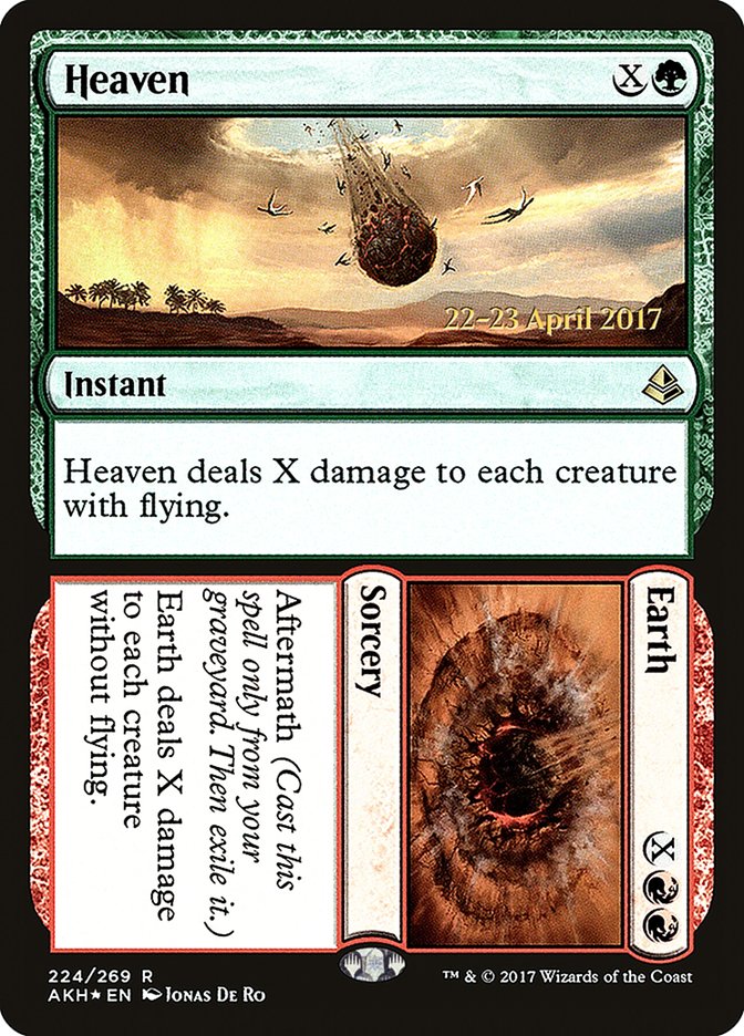 Heaven // Earth [Amonkhet Prerelease Promos] | Game Master's Emporium (The New GME)