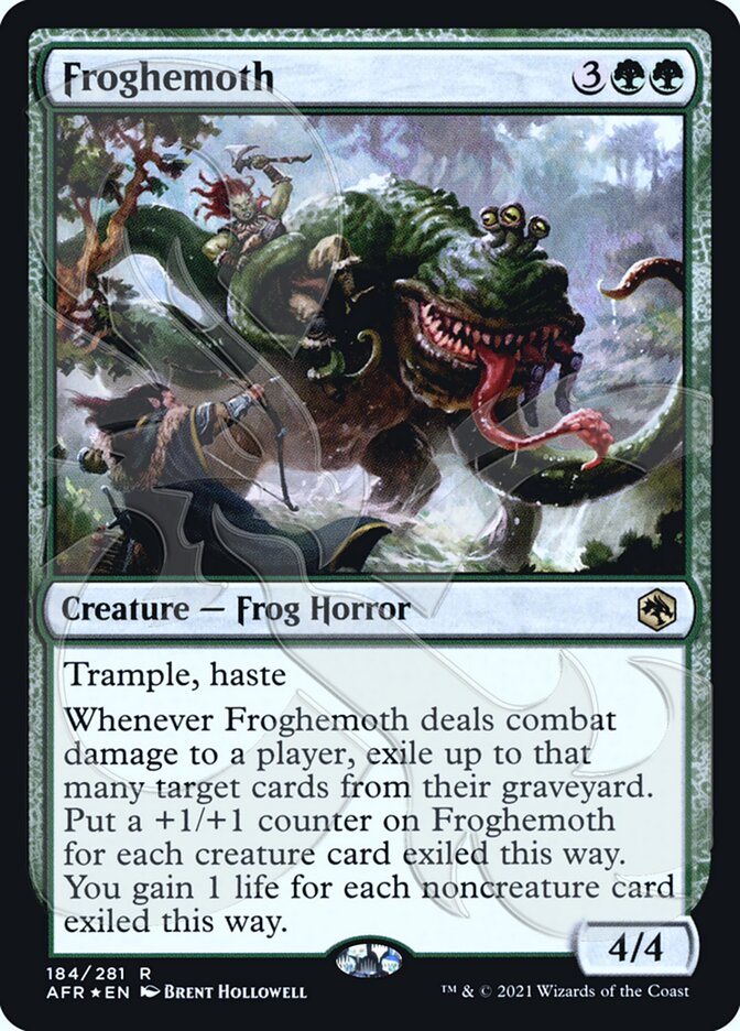 Froghemoth (Ampersand Promo) [Dungeons & Dragons: Adventures in the Forgotten Realms Promos] | Game Master's Emporium (The New GME)