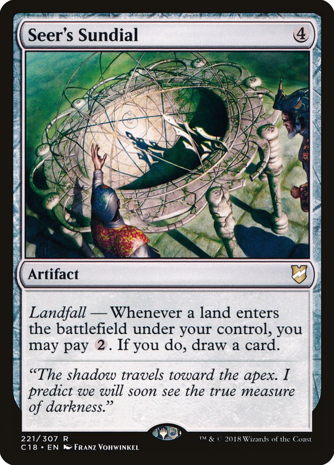 Seer's Sundial [Commander 2018] | Game Master's Emporium (The New GME)