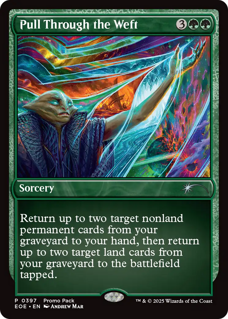 Pull Through the Weft [Edge of Eternities Promo Pack] | Game Master's Emporium (The New GME)