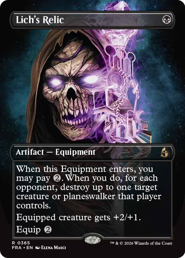 Lich's Relic (Borderless) [Reality Fracture] | Game Master's Emporium (The New GME)