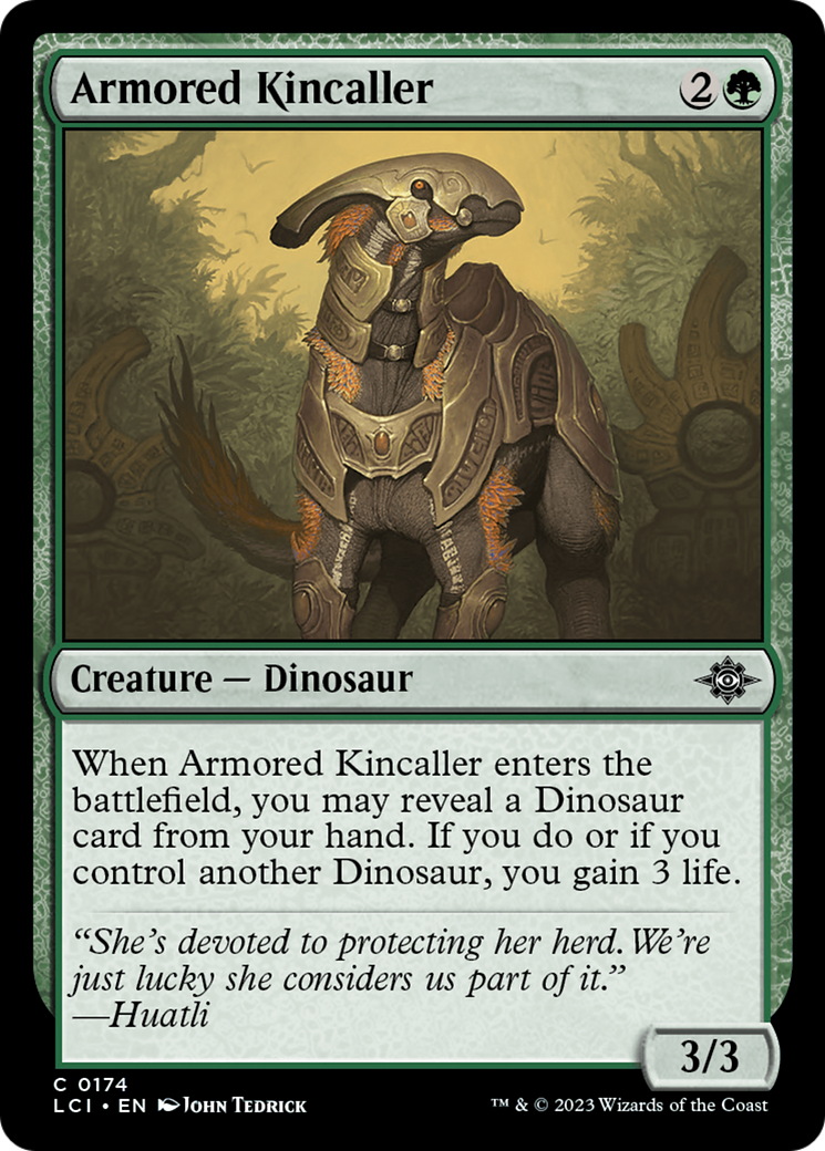 Armored Kincaller [The Lost Caverns of Ixalan] | Game Master's Emporium (The New GME)
