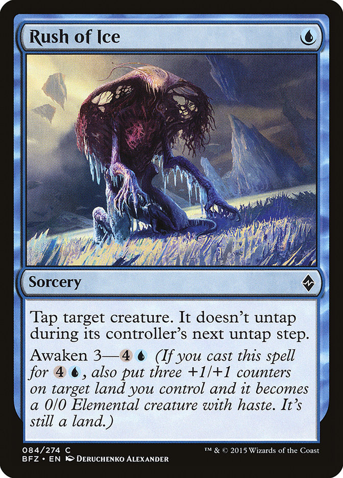 Rush of Ice [Battle for Zendikar] | Game Master's Emporium (The New GME)