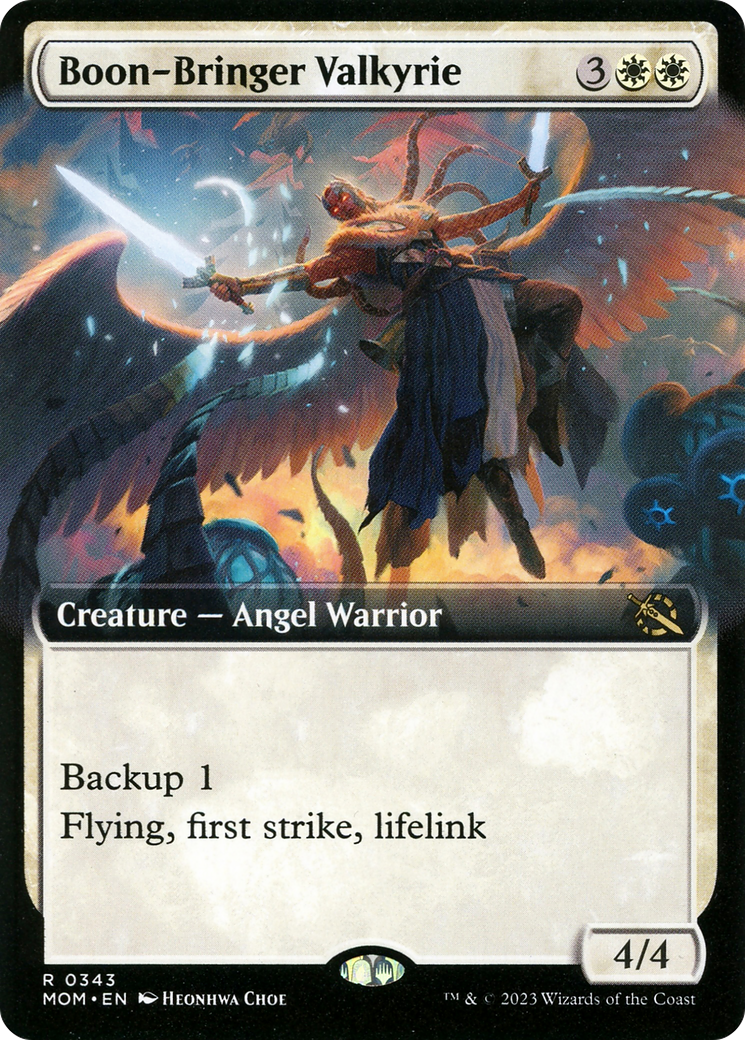 Boon-Bringer Valkyrie (Extended Art) [March of the Machine] | Game Master's Emporium (The New GME)