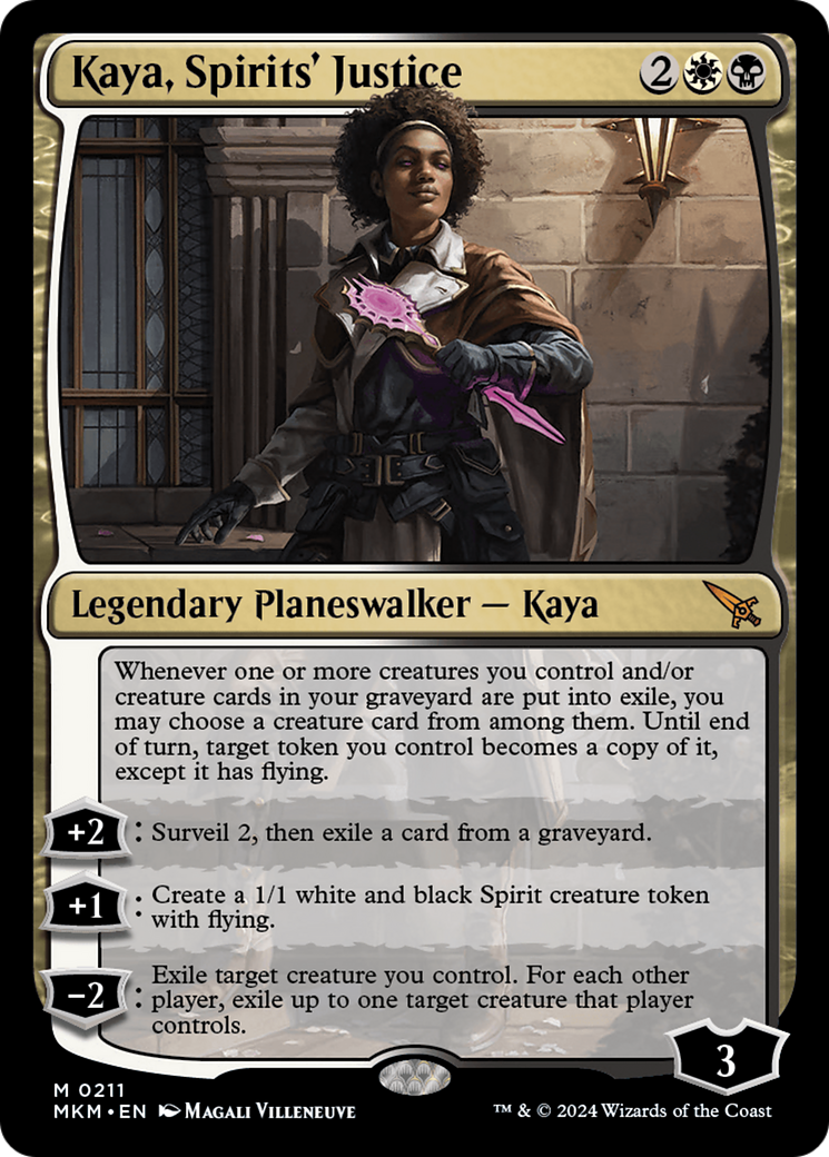 Kaya, Spirits' Justice [Murders at Karlov Manor] | Game Master's Emporium (The New GME)