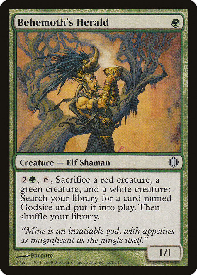 Behemoth's Herald [Shards of Alara] | Game Master's Emporium (The New GME)