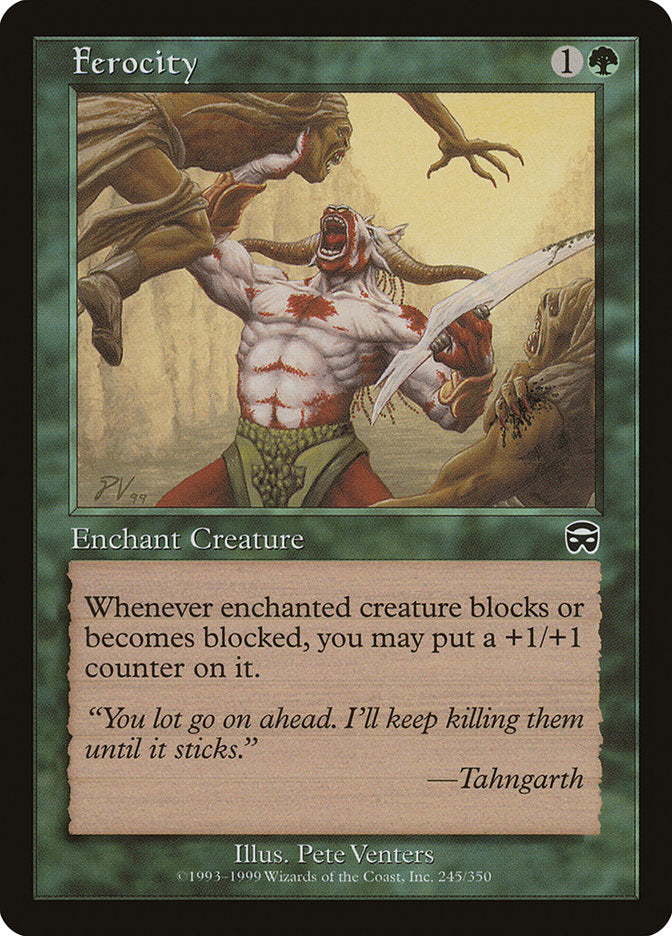 Ferocity [Mercadian Masques] | Game Master's Emporium (The New GME)