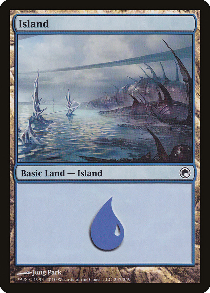 Island (237) [Scars of Mirrodin] | Game Master's Emporium (The New GME)