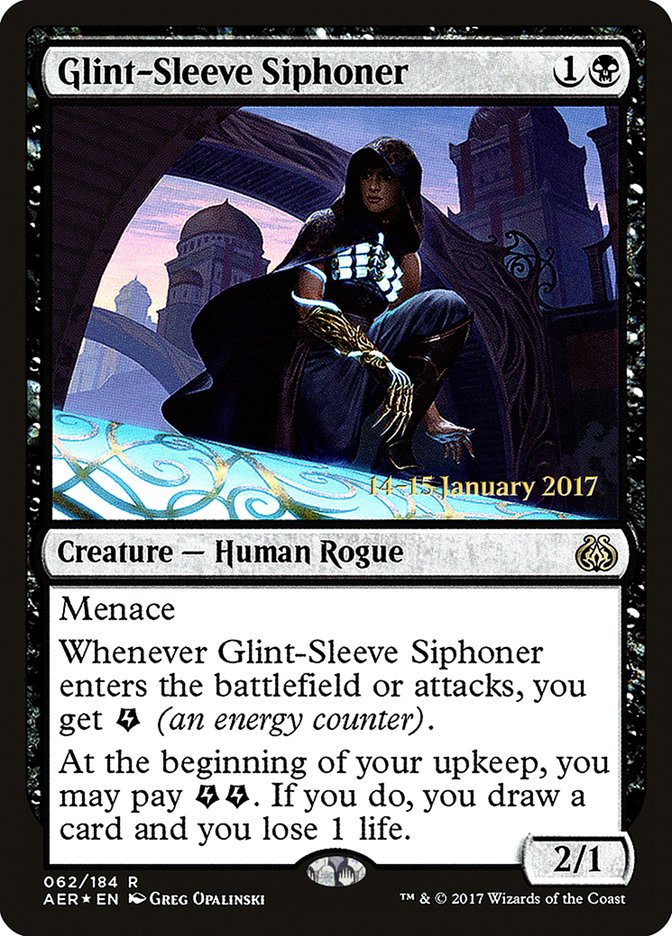 Glint-Sleeve Siphoner [Aether Revolt Prerelease Promos] | Game Master's Emporium (The New GME)
