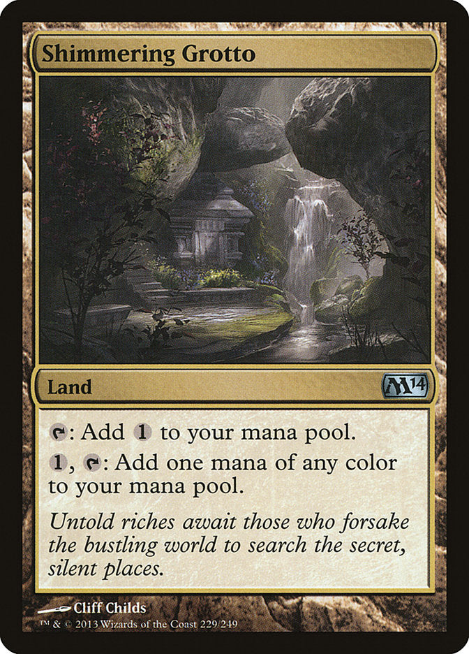Shimmering Grotto [Magic 2014] | Game Master's Emporium (The New GME)