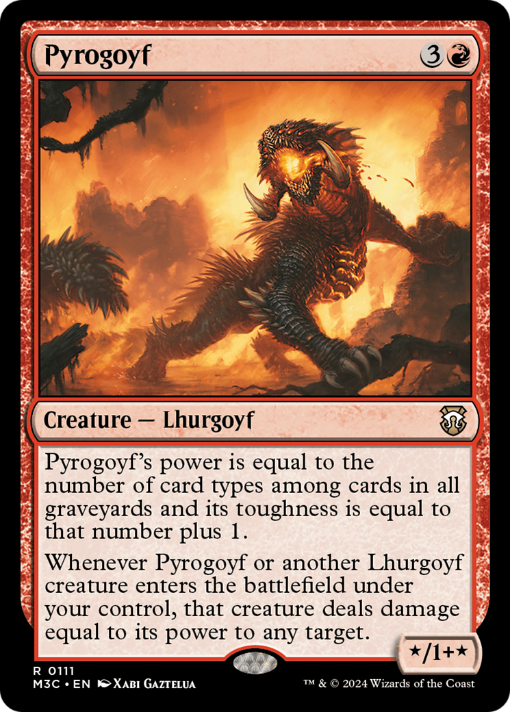 Pyrogoyf [Modern Horizons 3 Commander] | Game Master's Emporium (The New GME)