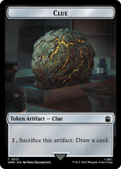 Human Rogue // Clue (0021) Double-Sided Token [Doctor Who Tokens] | Game Master's Emporium (The New GME)