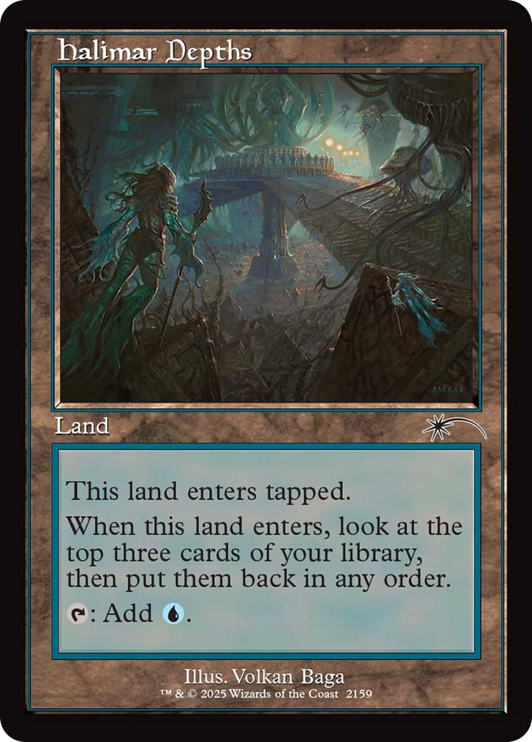 Halimar Depths (Retro Frame) [Secret Lair Drop Series] | Game Master's Emporium (The New GME)