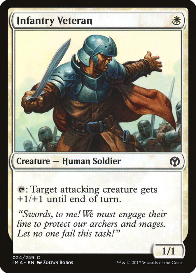 Infantry Veteran [Iconic Masters] | Game Master's Emporium (The New GME)